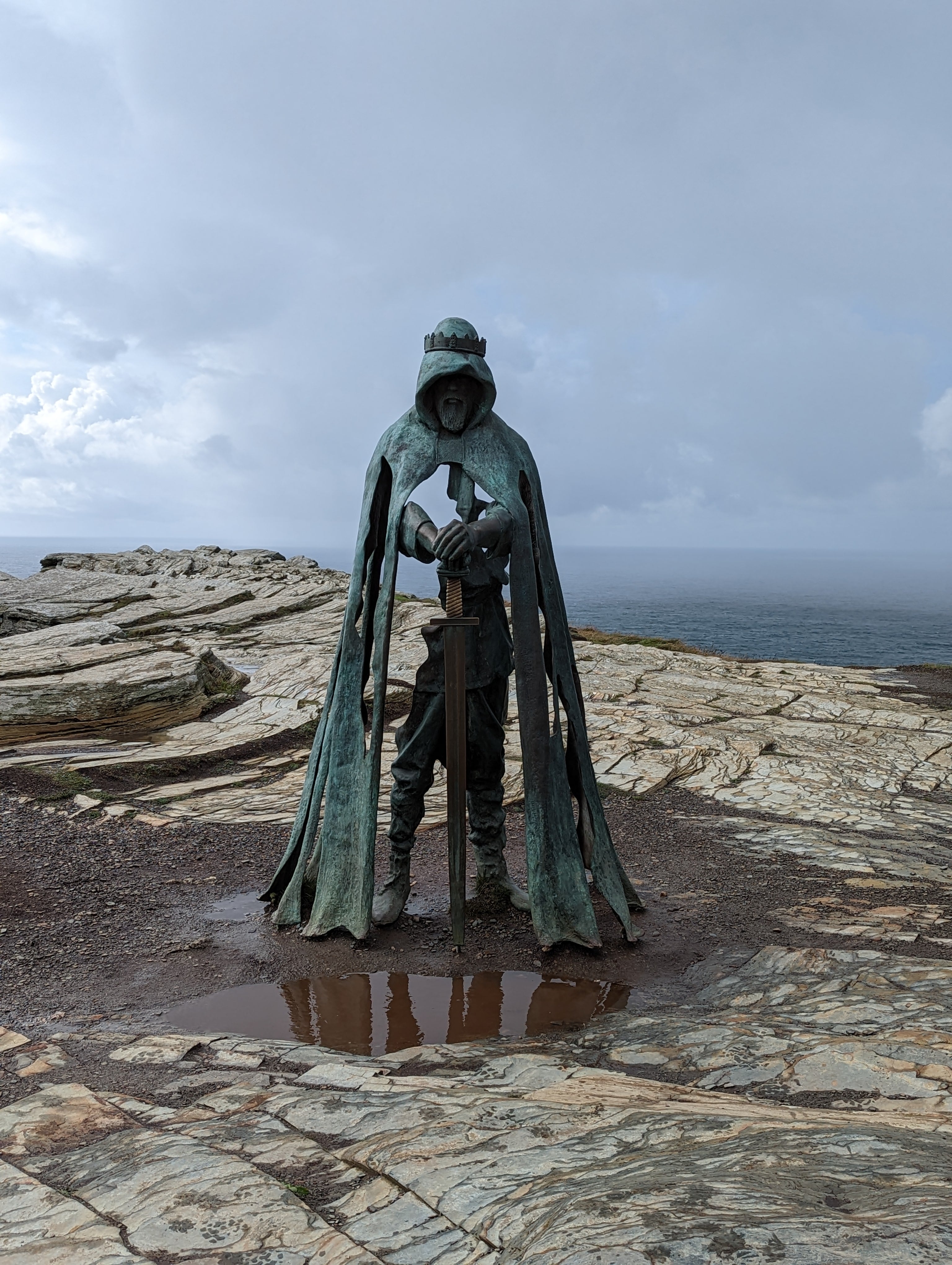 Gallos - Tintagel Castle, Cornwall, UK.