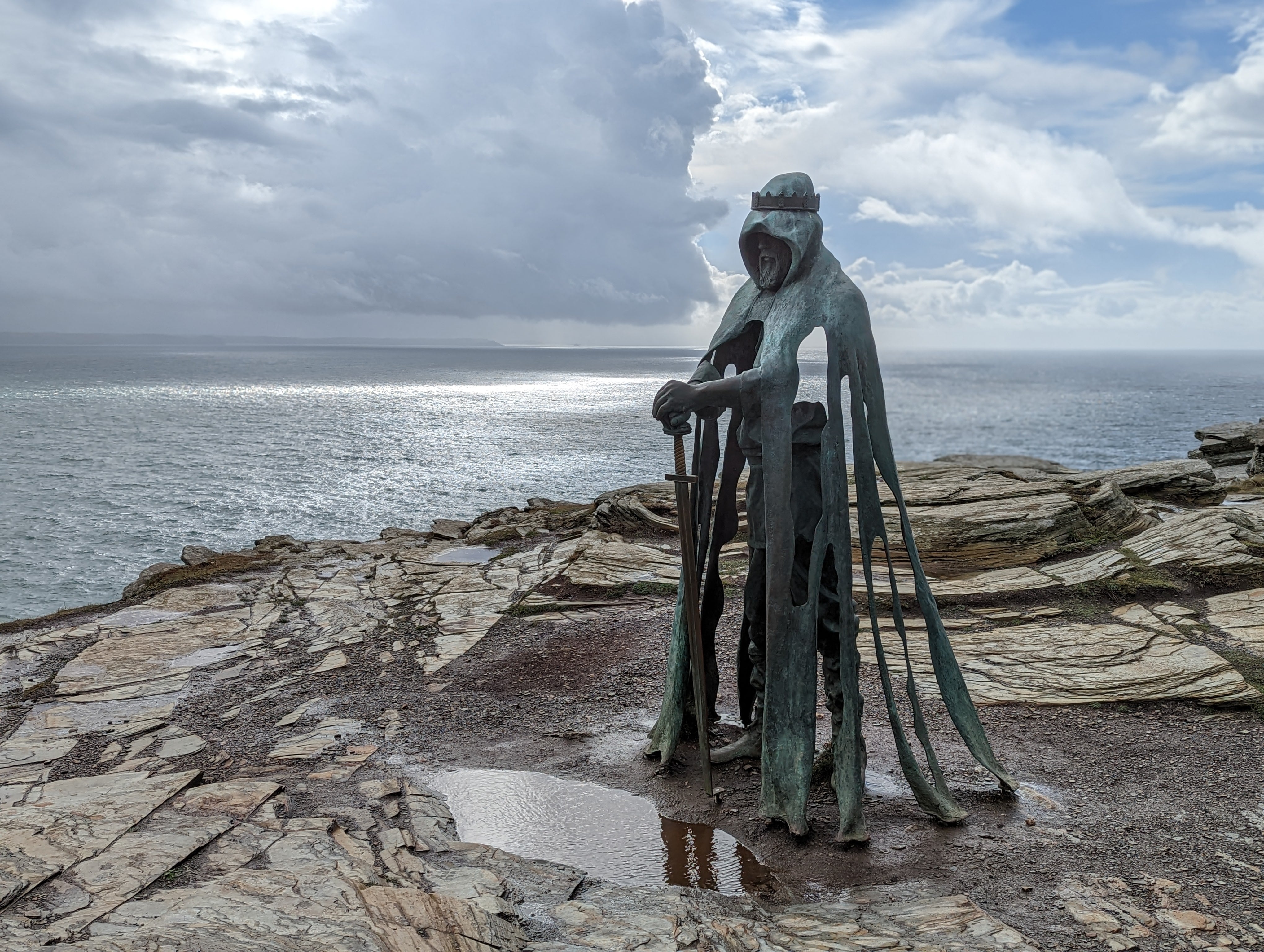 Gallos - Tintagel Castle, Cornwall, UK.