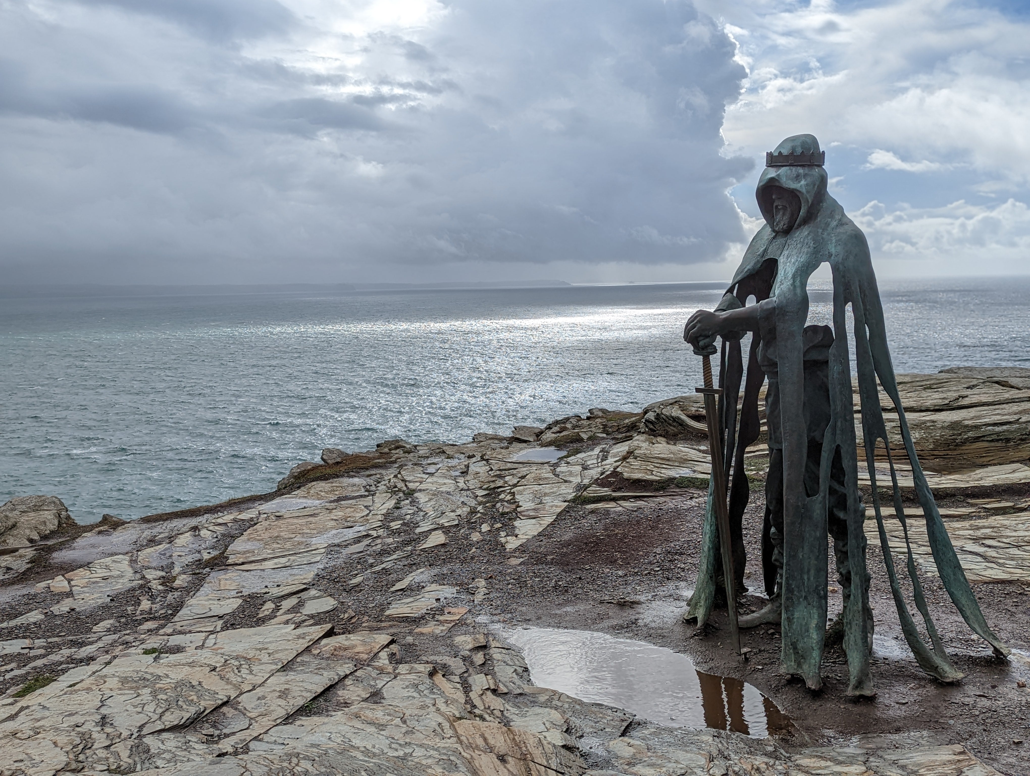 Gallos - Tintagel Castle, Cornwall, UK.