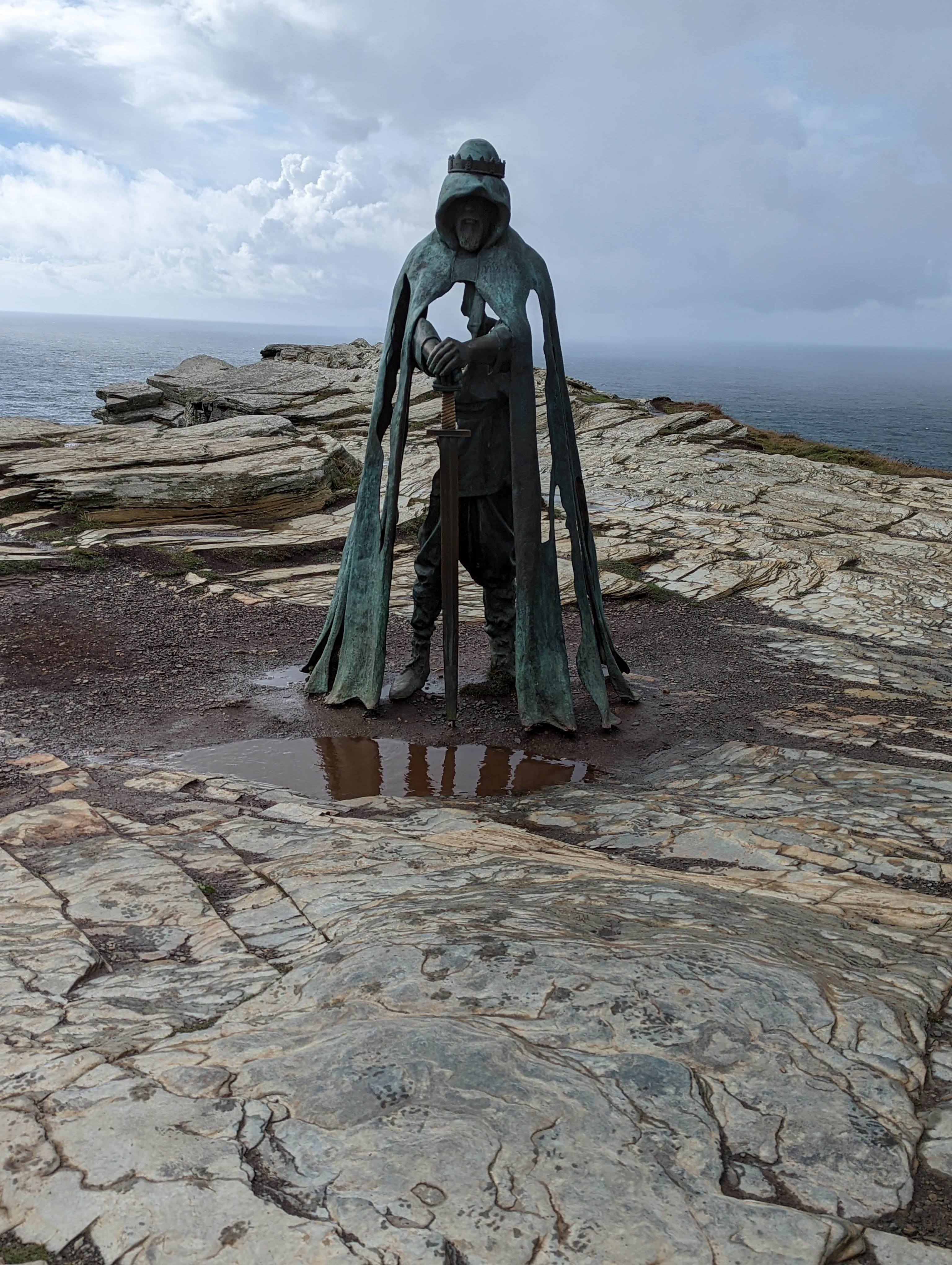 Gallos - Tintagel Castle, Cornwall, UK.