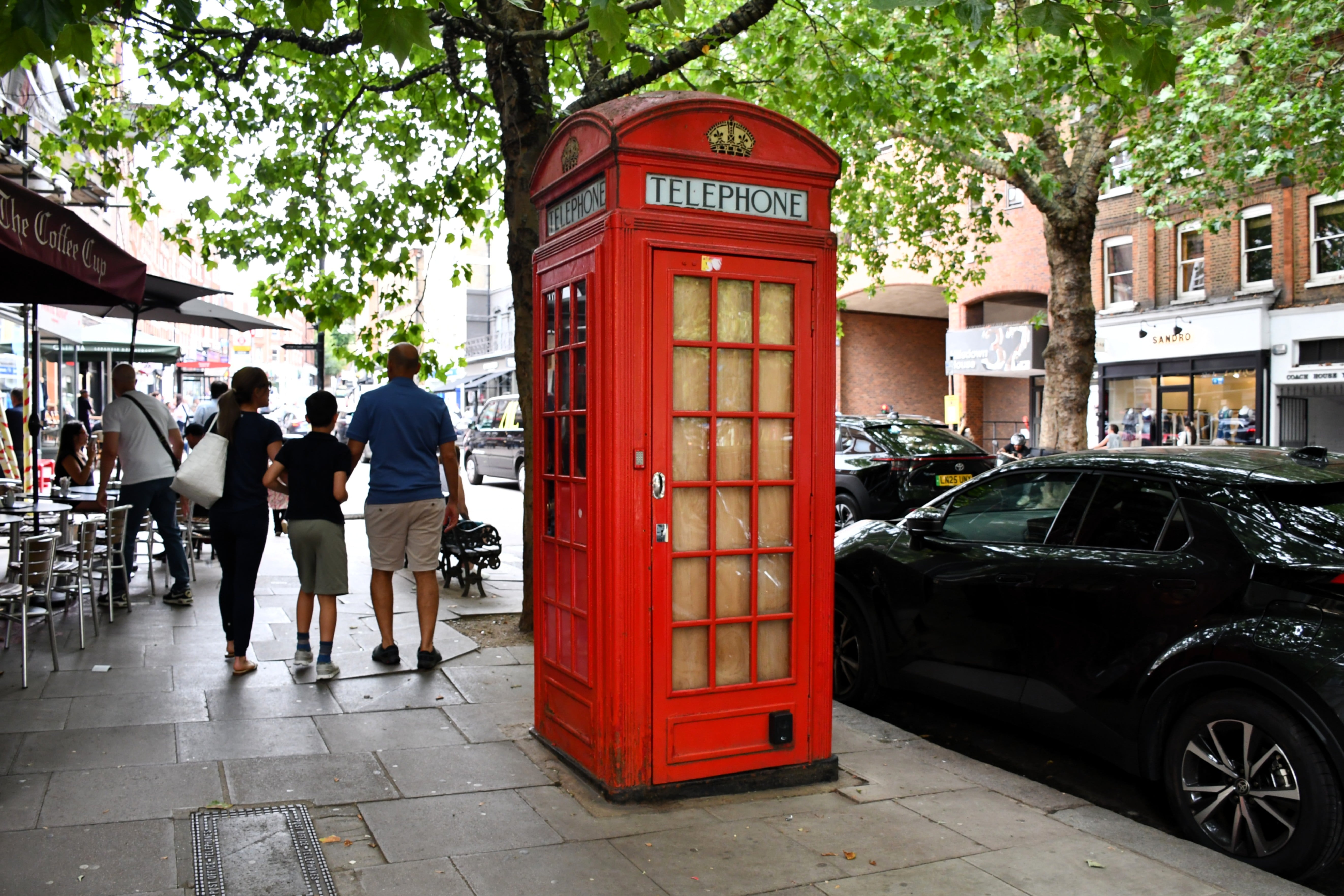 K2 kiosk, Hampstead High Street