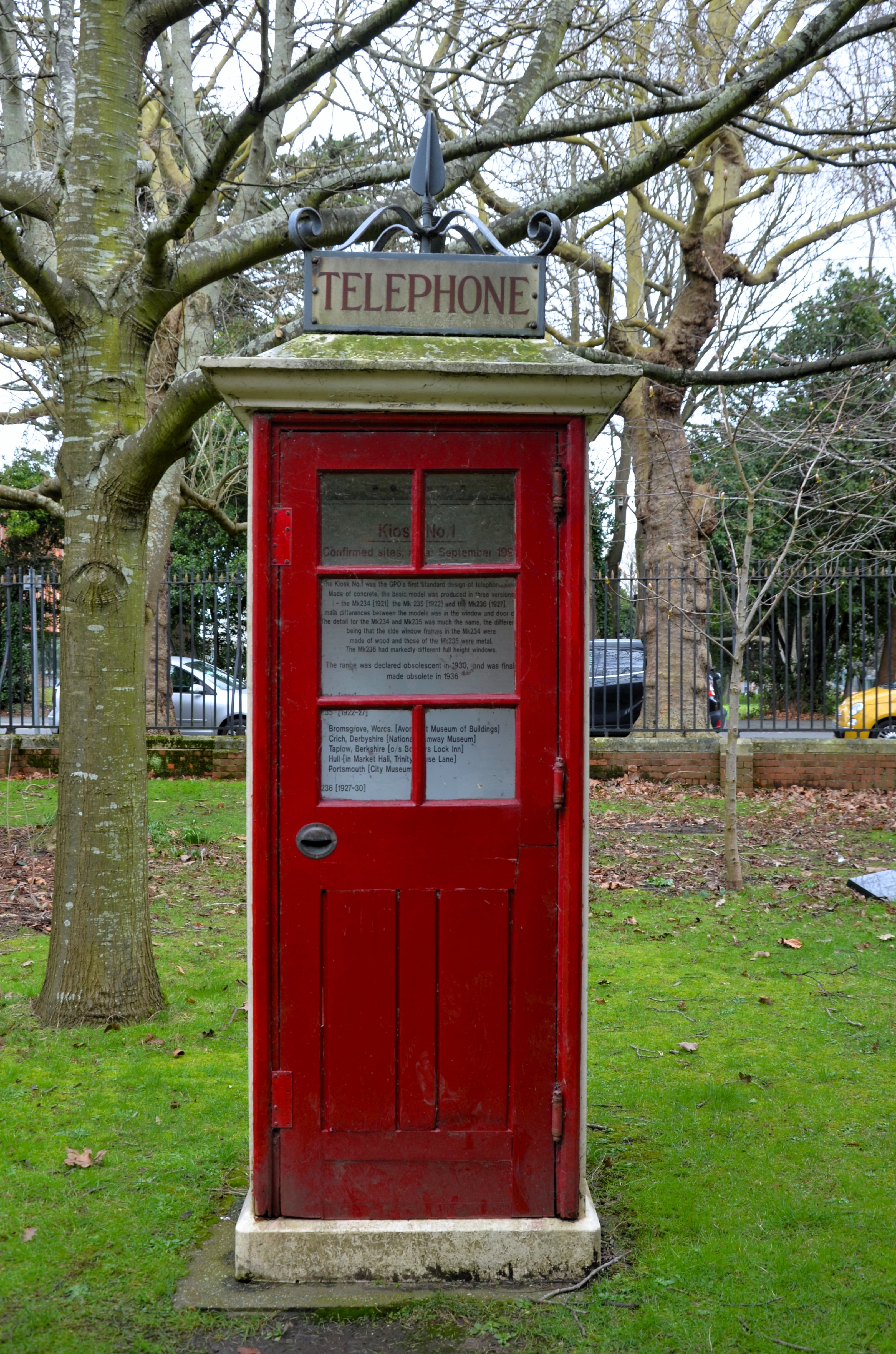 K1 Kiosk, Portsmouth Museum