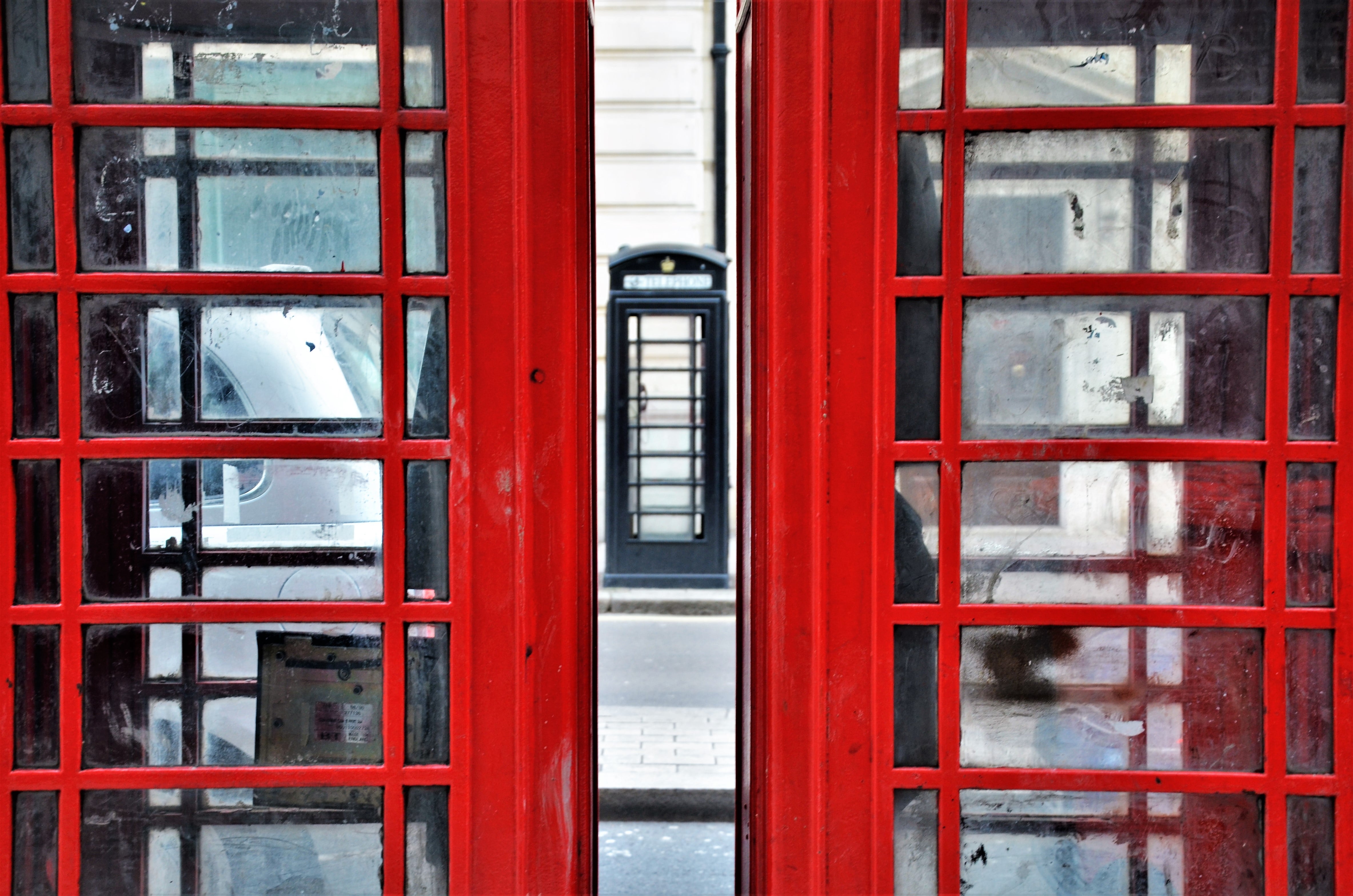 Black K6 through Red K6s, Pall Mall, London